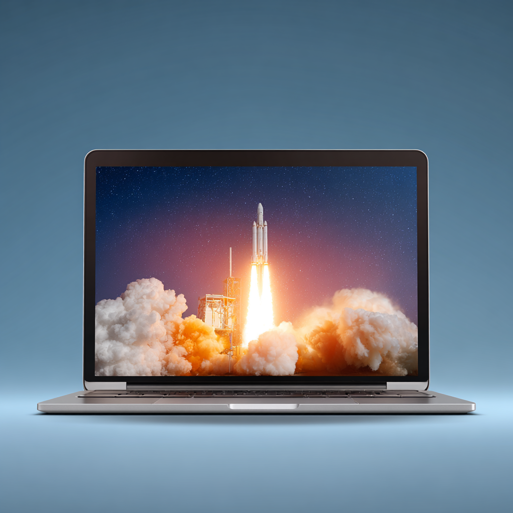 U5943362114 Main Subject A Silver Colored Open Laptop Placed 379fd2b9 58eb 49df B53a 8f8f8ec54cd0 0